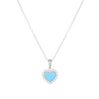Collana Amen Donna Cuori in Argento Zircone CLPCUSMBBAZ